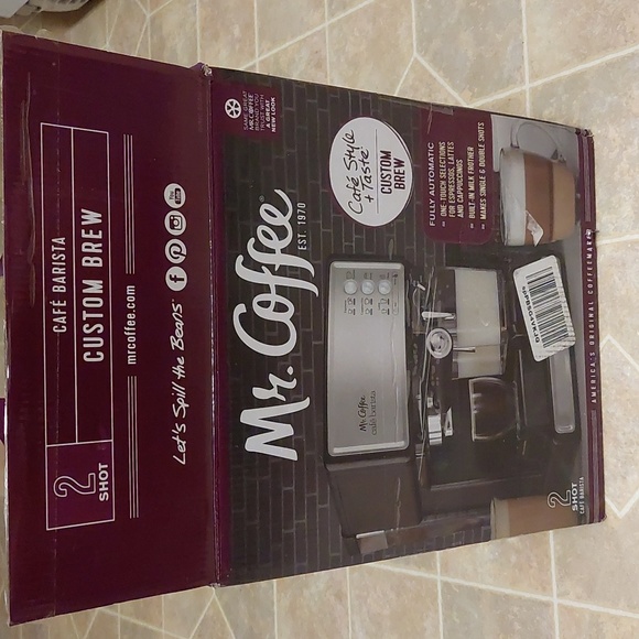 Mr Coffee Expresso and Cappuccino Machine Programmable Coffee Maker, EXCELLENT - Picture 8 of 10